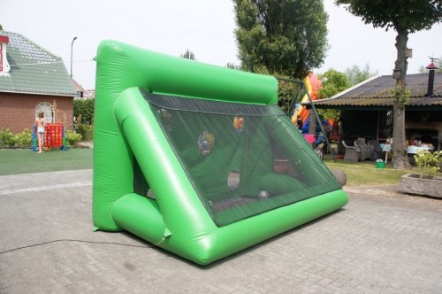 Voetbalgoal opblaasbaar